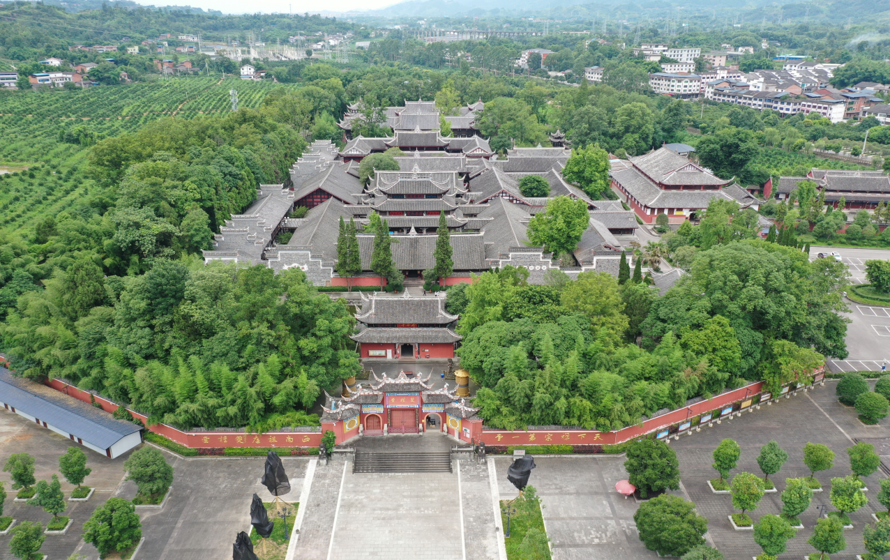 俯瞰双桂堂