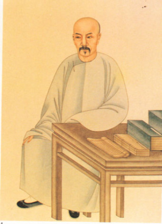 戴震彩像