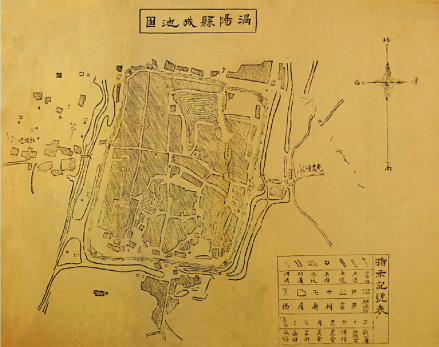 涡口地图