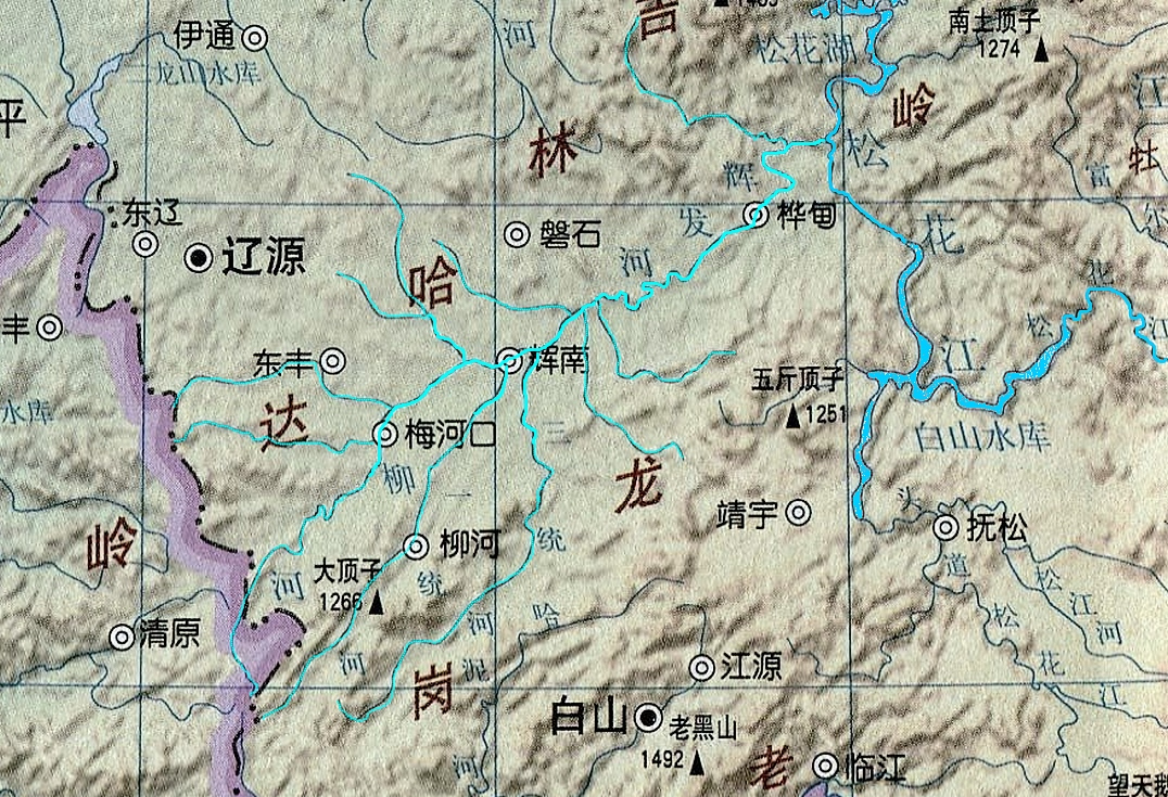 河道走向