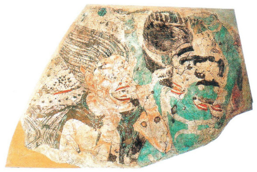 10窟·降魔变局部