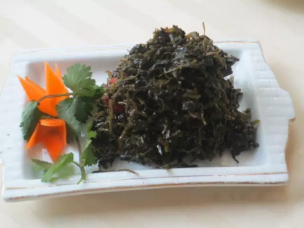 清炒草头干 
