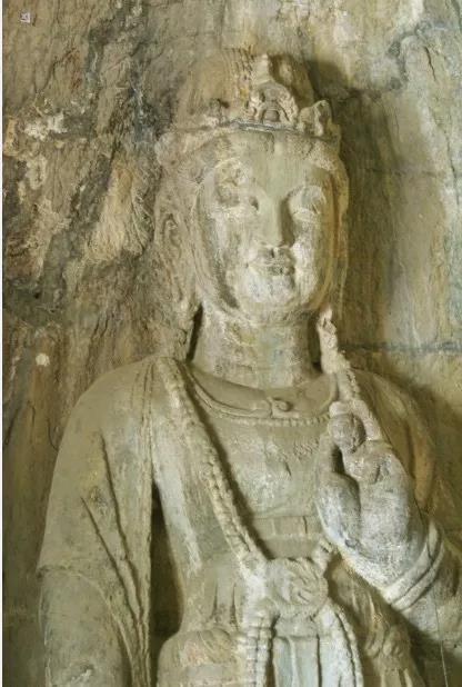 龙门石窟·潜溪寺·大势至菩萨 