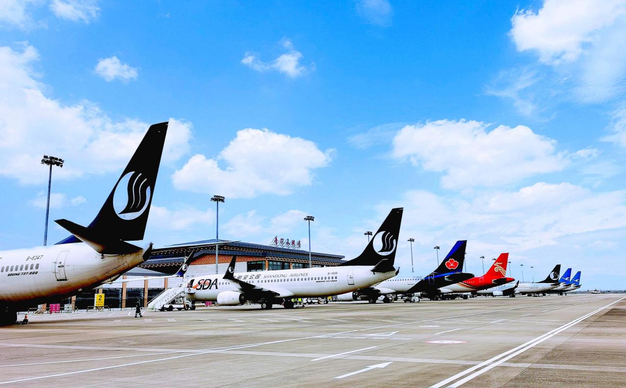 舟山普陀山国际机场站坪景观