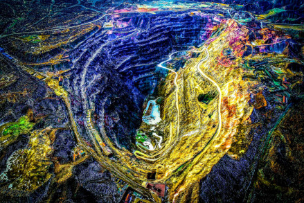 白银市露天矿遗址