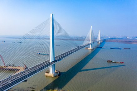 南京江心洲长江大桥索塔