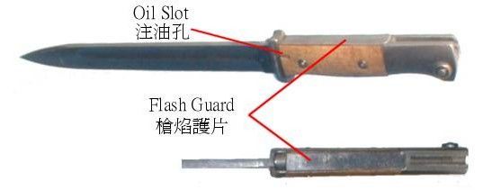 德国K98k步枪使用的84/98型刺刀