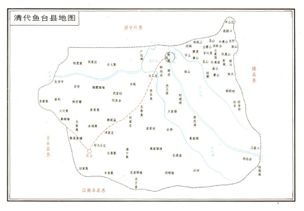 清代鱼台县地图