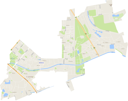 将台乡周边交通地图