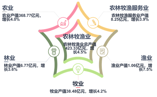  2023年农林牧渔业总产值 