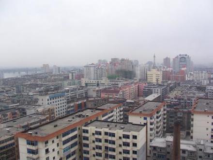 平安北道首府远景图2 