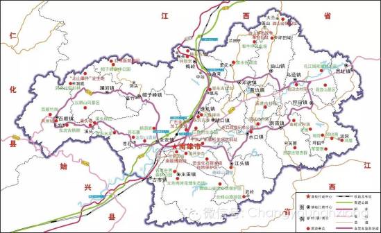 南雄市地图