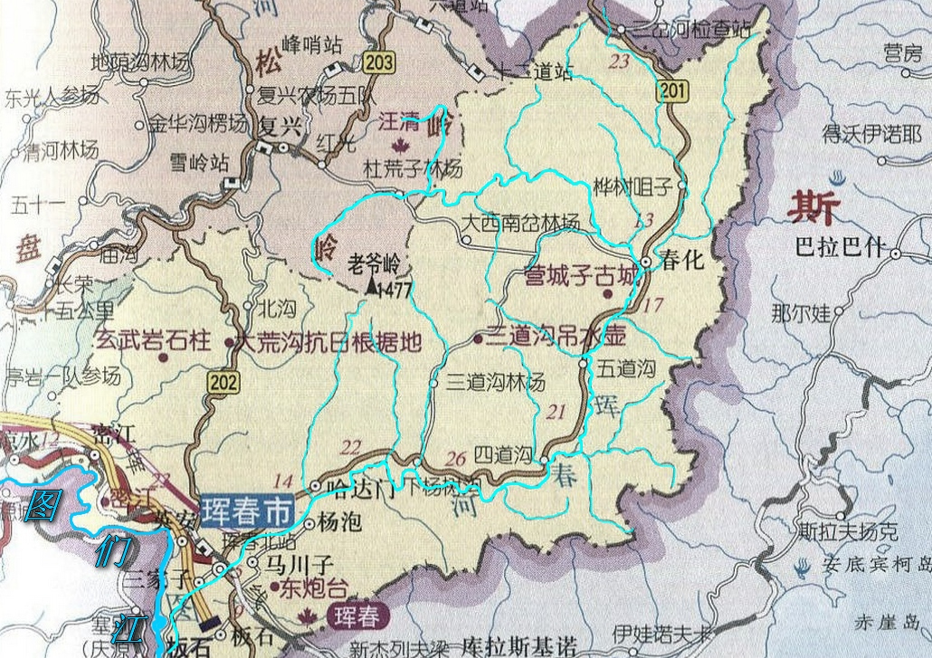 珲春河