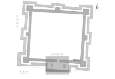 柳巷城遗址平面图