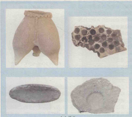 三座店石城遗址出土文物