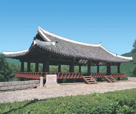 朝鲜关西八景——江界仁风楼