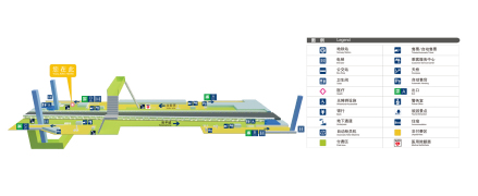 榆树庄站结构图 
