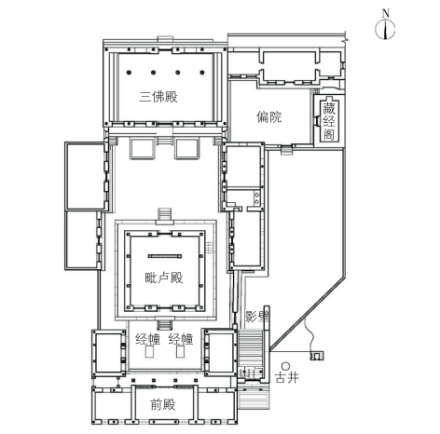 高平嘉祥寺现状格局