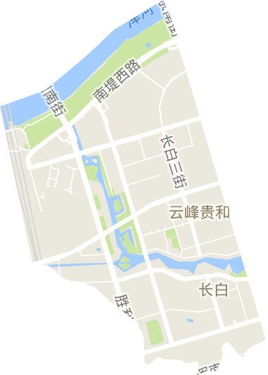 长白街道电子地图