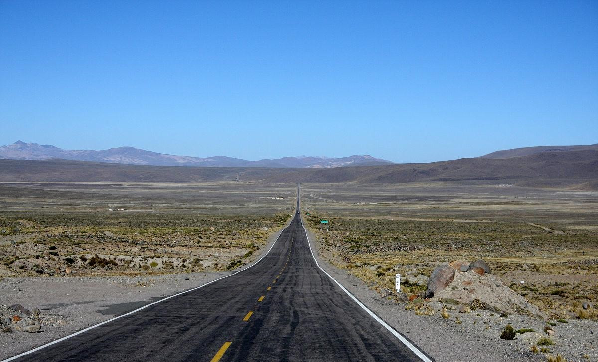  秘鲁安第斯山脉公路