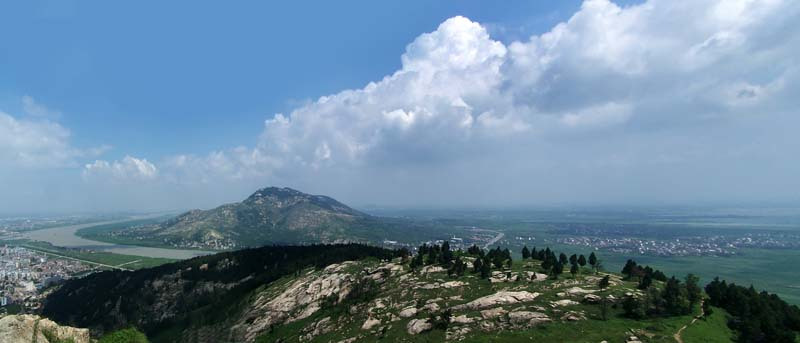 怀远东山全景