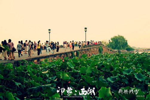 杭州西湖断桥