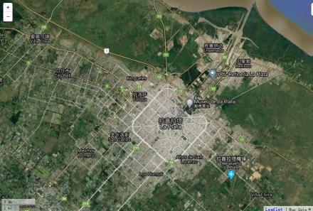 拉普拉塔卫星地图