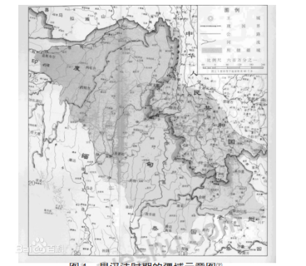 麓川巅峰版图及势力范围