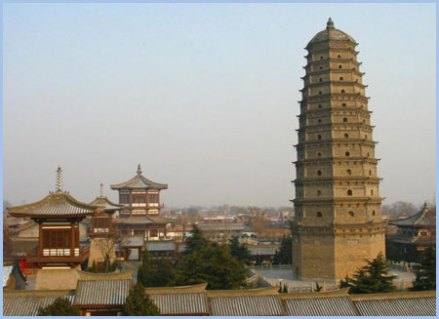 陕西扶风县法门寺