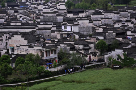 西递村