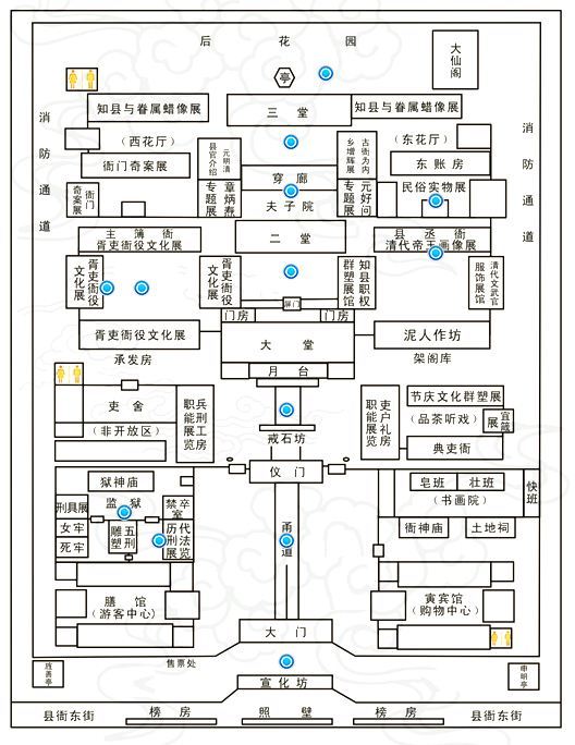 内乡县衙建筑布局