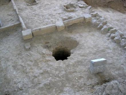 筑卫城遗址一角