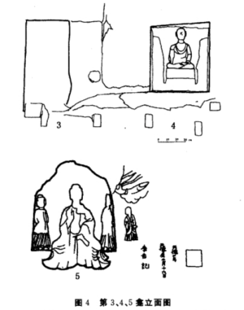 第3、4、5龛立面图