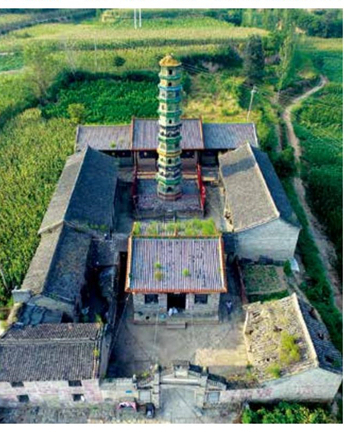 阳城寿圣寺及琉璃塔