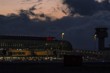 仙台市黄昏街景
