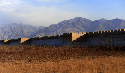 蒲州故城北城墙保护修缮后