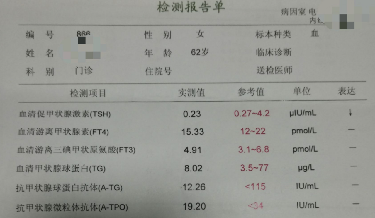 检测报告单