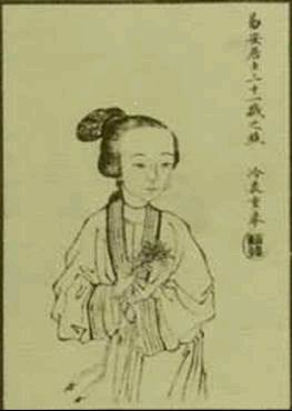 李清照画像