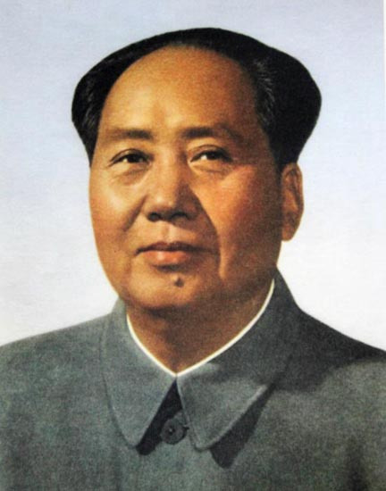 毛主席（1893～1976）画像