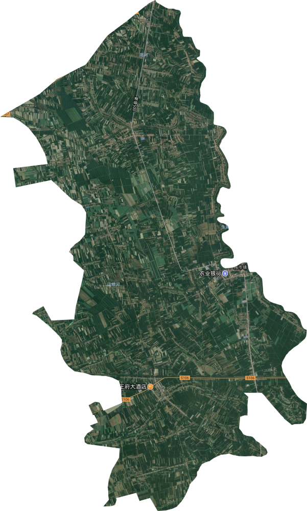 拖市镇卫星地图