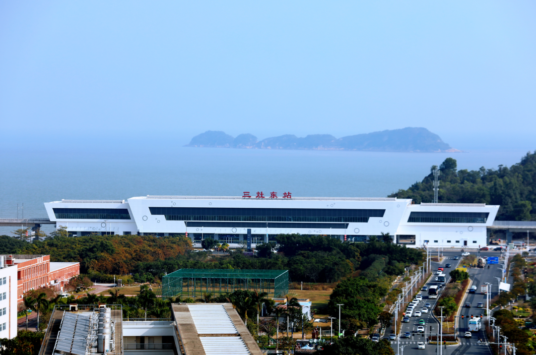 远眺三灶东站