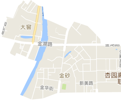 金砂街道电子地图