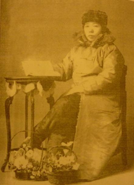 唐群英，1912年摄于北京
