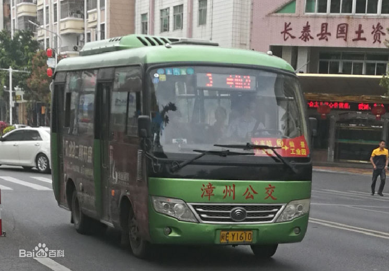 途经长泰站的长泰公交3路