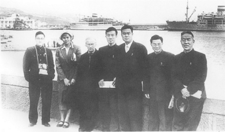 1958年访苏代表团留影