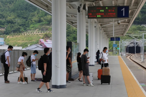 古田北站1站台