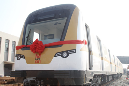 武汉地铁3号线列车 