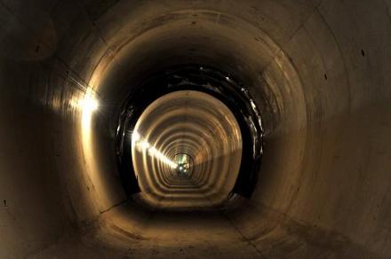 武汉轨道交通2号线24标段隧道内景