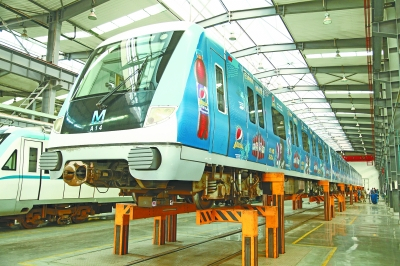 武汉地铁1号线列车