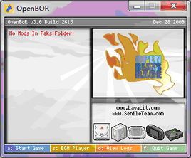 open bor
